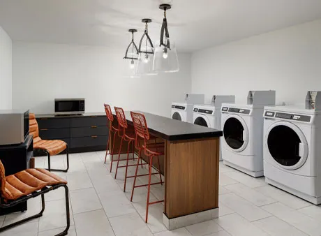 Convenient on-site laundry at The Hoffmann Hotel in Basalt near Aspen and Glenwood Springs.